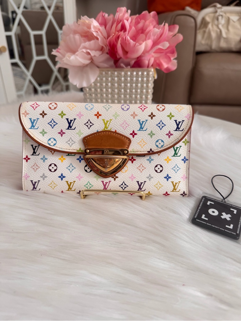 Louis Vuitton Monogram Multicolore Eugenie Wallet